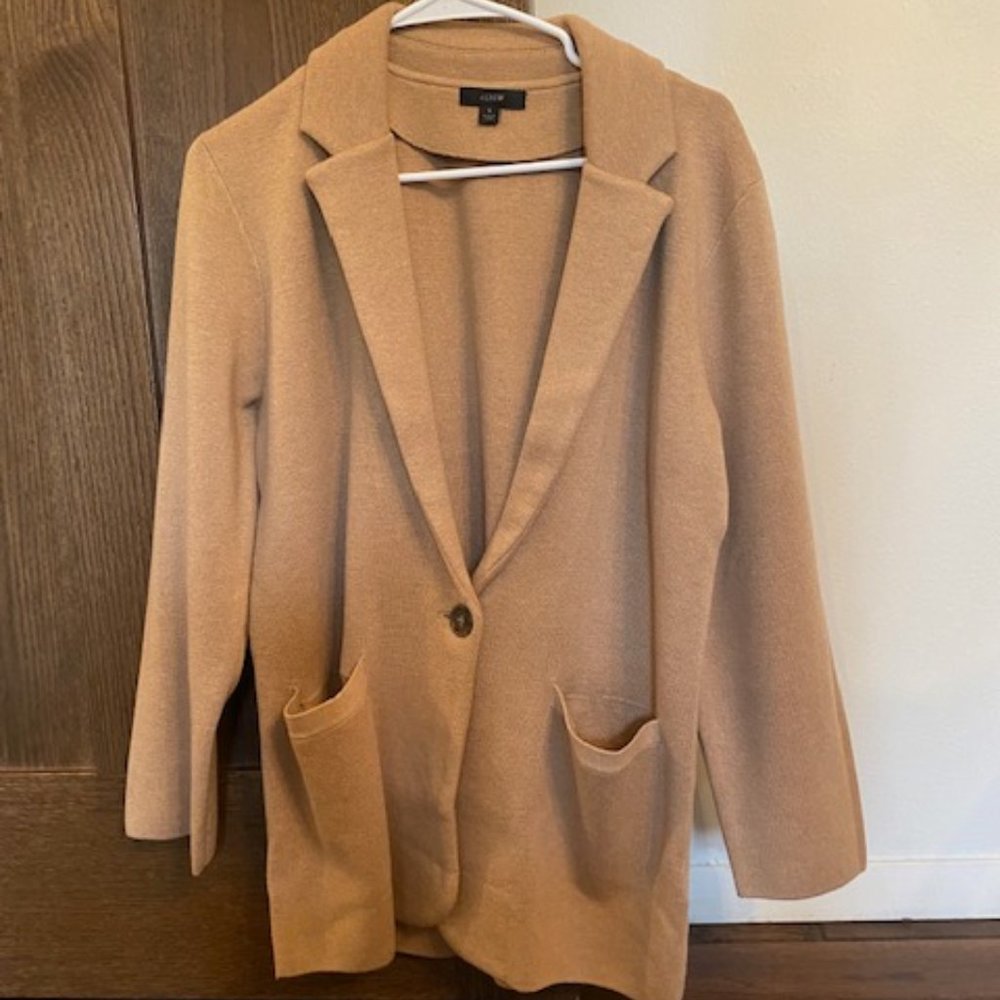 J Crew Sweater Blazer